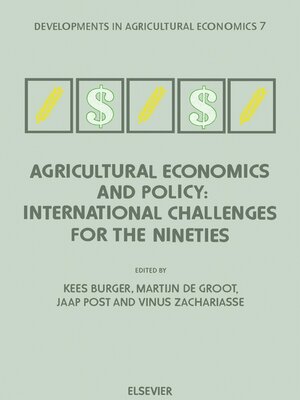 cover image of Agricultural Economics and Policy